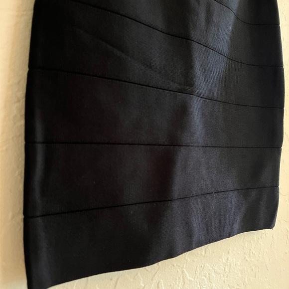 Bebe Black Bandage Skirt - Picture 3 of 5